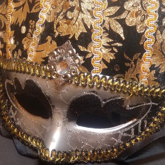 MASK STUNNING AND TALL VENETIAN MASK .. PARTY TIME !!!!! ALL OCCASIONS !!! - Picture 2 of 15